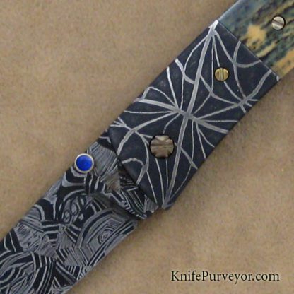 Cliff Parker Custom Knife  Linerlock - Image 2