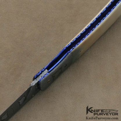 Cliff Parker Custom Knives Sole Authorship Mosaic Damascus Linerlock - Image 6