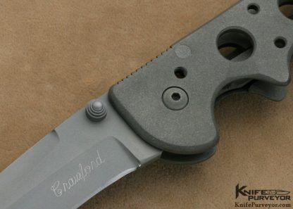Pat Crawford Custom Knife Perfigo Linerlock - Image 2