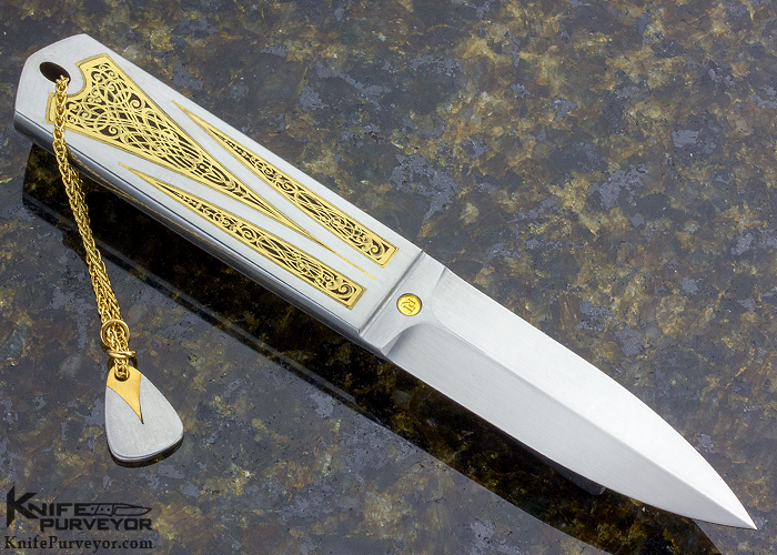 Reinhard Tschager Custom Knives Engraved by Creative Arts - Image 4