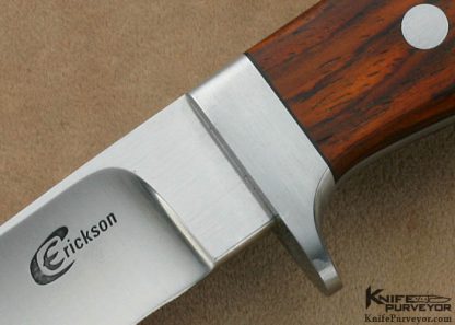 Curt Erickson Custom Knife Cocobolo Harpoon Hunter - Image 2