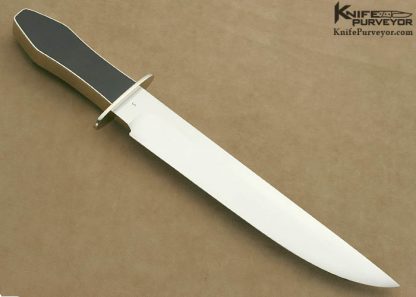 D.E. Henry Custom Knife 4th Generation Ebony "Gonzales" #5 - Image 4