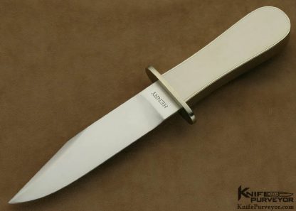 D.E. Henry Custom Knife Late 1980's 5th Generation "Jackson Bowie"