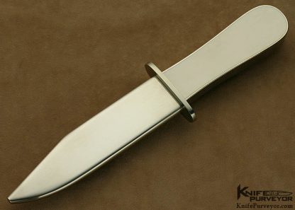 D.E. Henry Custom Knife Late 1980's 5th Generation "Jackson Bowie" - Image 4