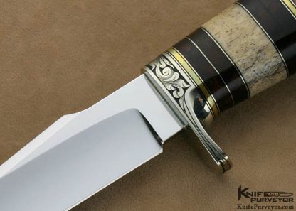 D'Holder Custom Knives Natchez Engraved by Pat Holder - Image 2