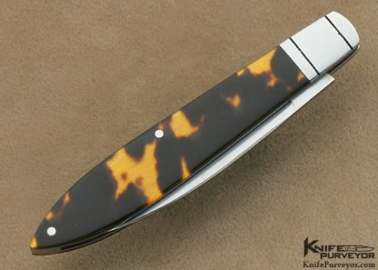 Dan Burke Custom Knife Exotic Material "Quill" Slipjoint - Image 3