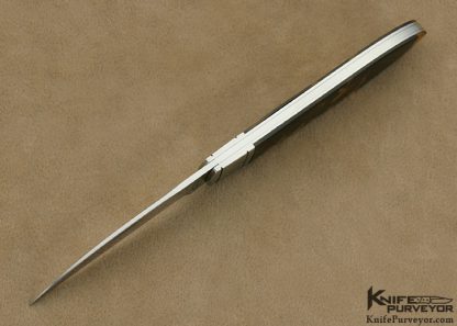 Dan Burke Custom Knife Exotic Material "Quill" Slipjoint - Image 4
