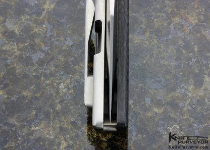 Darrel Ralph Custom Knife Dominator V4 Bowie Blade with Carbon Fiber - Image 8
