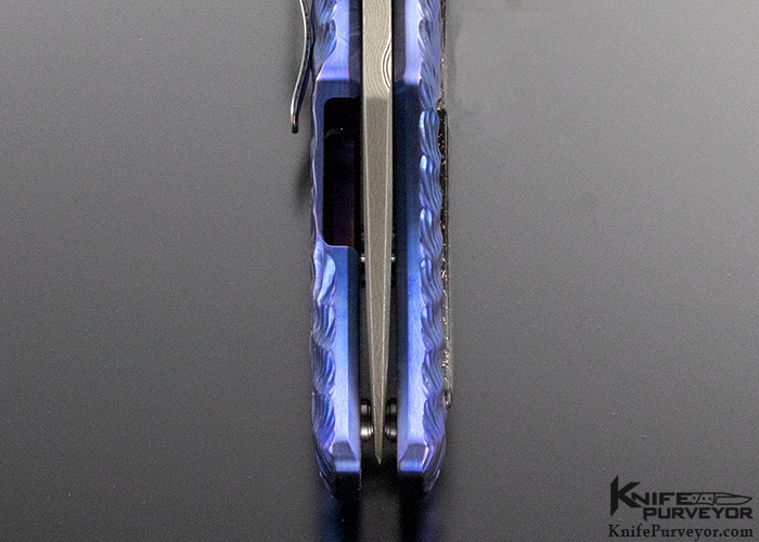 Darrel Ralph Custom Knife Gun Hammer Carbon Fiber Flipper - Image 6