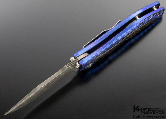 Darrel Ralph Custom Knife Gun Hammer Carbon Fiber Flipper - Image 4