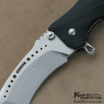 Darrel Ralph Custom Knives Maxx Q MI A Flipper #06 - Image 2