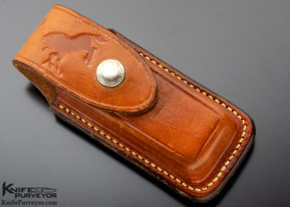 Colt Knives by Barry Woods Custom Knife Micarta Funny Folder - Image 7