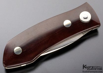 Colt Knives by Barry Woods Custom Knife Micarta Funny Folder - Image 8