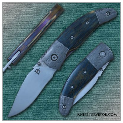 David Broadwell's Custom Knife: Double Bolstered Linerlock