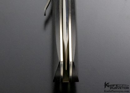 David Broadwell Custom Knife #37 of 50 LCD-107 Black Micarta and Titanium Linerlock - Image 8