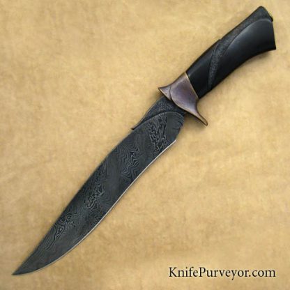 David Broadwell Custom Knife Featured in Dr. David Darom's Art and Design in Custom Fixed Blade Knife Book