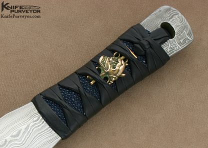 David Goldberg Custom Knife Sole Authorship "Daikoku-Ten" The God of Great Darkness Zanto - Image 2