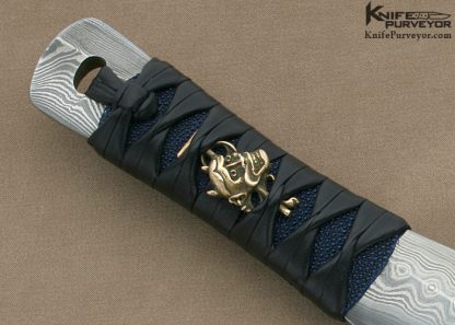 David Goldberg Custom Knife Sole Authorship "Daikoku-Ten" The God of Great Darkness Zanto - Image 3