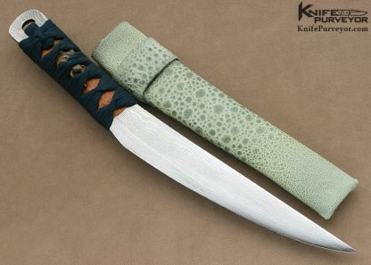 David Goldberg Custom Knife Sole Authorship "Kusa Tora" Tiger In The Grass Zanto - Image 6