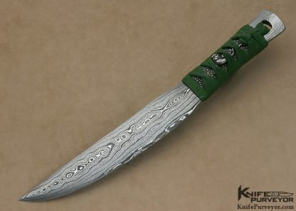 David Goldberg Custom Knife Sole Authorship "Tora Midori Kusa"" "Tiger In The Grass" Zanto