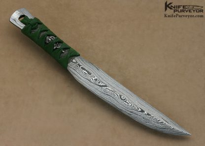 David Goldberg Custom Knife Sole Authorship "Tora Midori Kusa"" "Tiger In The Grass" Zanto - Image 4