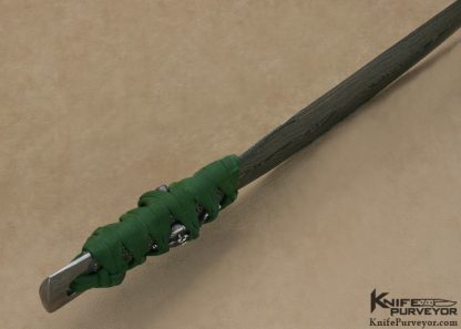 David Goldberg Custom Knife Sole Authorship "Tora Midori Kusa"" "Tiger In The Grass" Zanto - Image 6