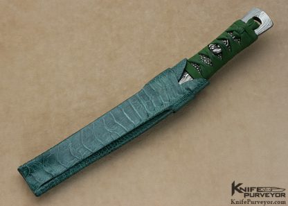 David Goldberg Custom Knife Sole Authorship "Tora Midori Kusa"" "Tiger In The Grass" Zanto - Image 8