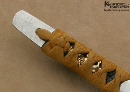 David Goldberg Custom Knife "The Golden Oxen Zanto" - Image 4