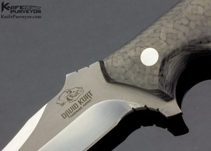 David Kurt Custom Knife Carbon Fiber Fighter - Image 2