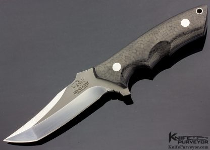David Kurt Custom Knife Carbon Fiber Fighter