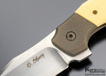 David Sharp "SharpWerks" Tashi Bharucha Custom Knife "Eleanor" - Image 2