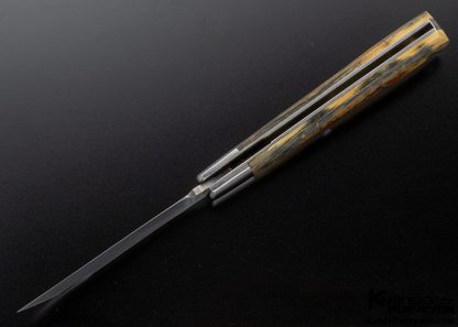 Dr. T. David Taber Custom Knife Mammoth Warncliffe Jack Slip Joint - Image 7