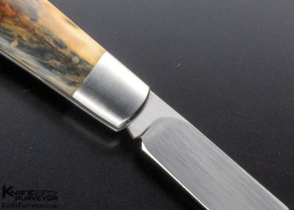 Dr. T. David Taber Custom Knife Mammoth Warncliffe Jack Slip Joint - Image 4
