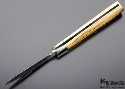 David Taber Custom Knife Slipjoint Barlow Jack Mammoth Slipjoint - Image 7