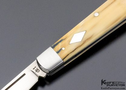 David Taber Custom Knife Slipjoint Barlow Jack Mammoth Slipjoint - Image 2
