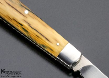 David Taber Custom Knife Slipjoint Barlow Jack Mammoth Slipjoint - Image 4
