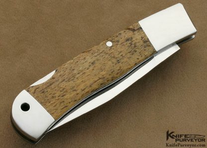 W.C. Davis Custom Knife Oosic Lockback Folder - Image 4