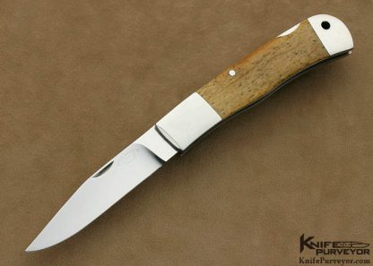 W.C. Davis Custom Knife Oosic Lockback Folder