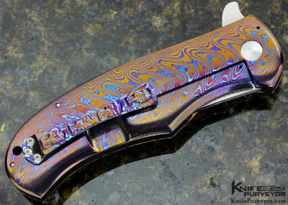 D.B. Fraley Custom Knife Moku-Ti "Shamal" Frame Lock Flipper - Image 3