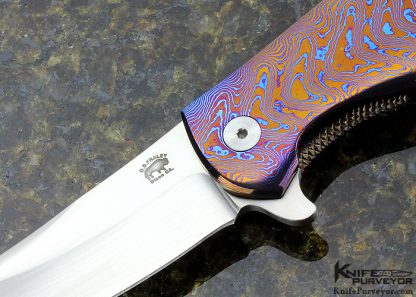 D.B. Fraley Custom Knife Moku-Ti "Shamal" Frame Lock Flipper - Image 2