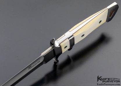 Dietmar Kressler Custom Knife Full Integral Big Bear Sub-Hilt Fighter - Image 5