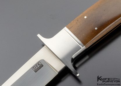 Dietmar Kressler Custom Knife Mammoth Integral Chute Knife - Image 2