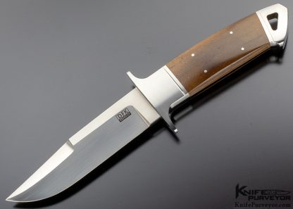 Dietmar Kressler Custom Knife Mammoth Integral Chute Knife