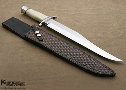 Dennis Friedly Custom Knife Large Bowie - Image 6