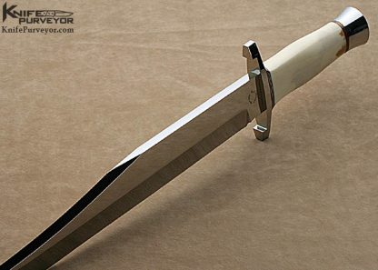Dennis Friedly Custom Knife Large Bowie - Image 4