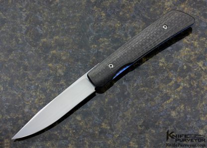 Des Horn Custom Knife "Slimvubu" Carbon Fiber Lnerlock
