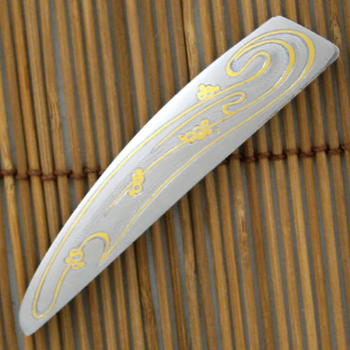 Des Horn Custom Knife: "HBP" Engraved by Armin Winkler - Image 2