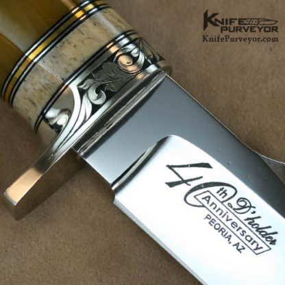 D'Holder Custom Knife 40th Anniversary "Natchez" Knife - Image 3