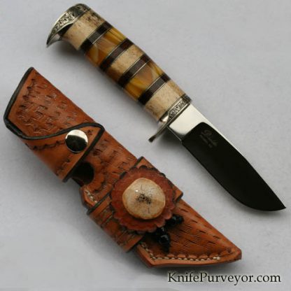 D'Alton Holder Custom Knife My Knife Engraved by Bruce Shaw - Image 4