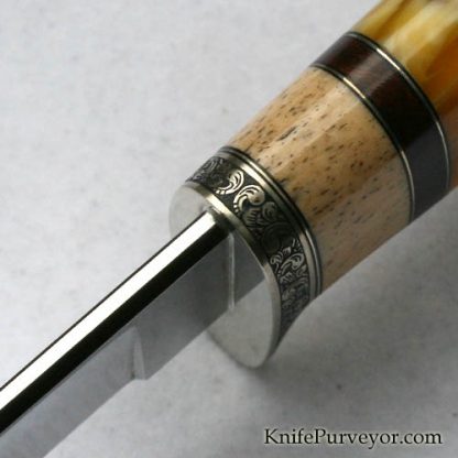 D'Alton Holder Custom Knife My Knife Engraved by Bruce Shaw - Image 2